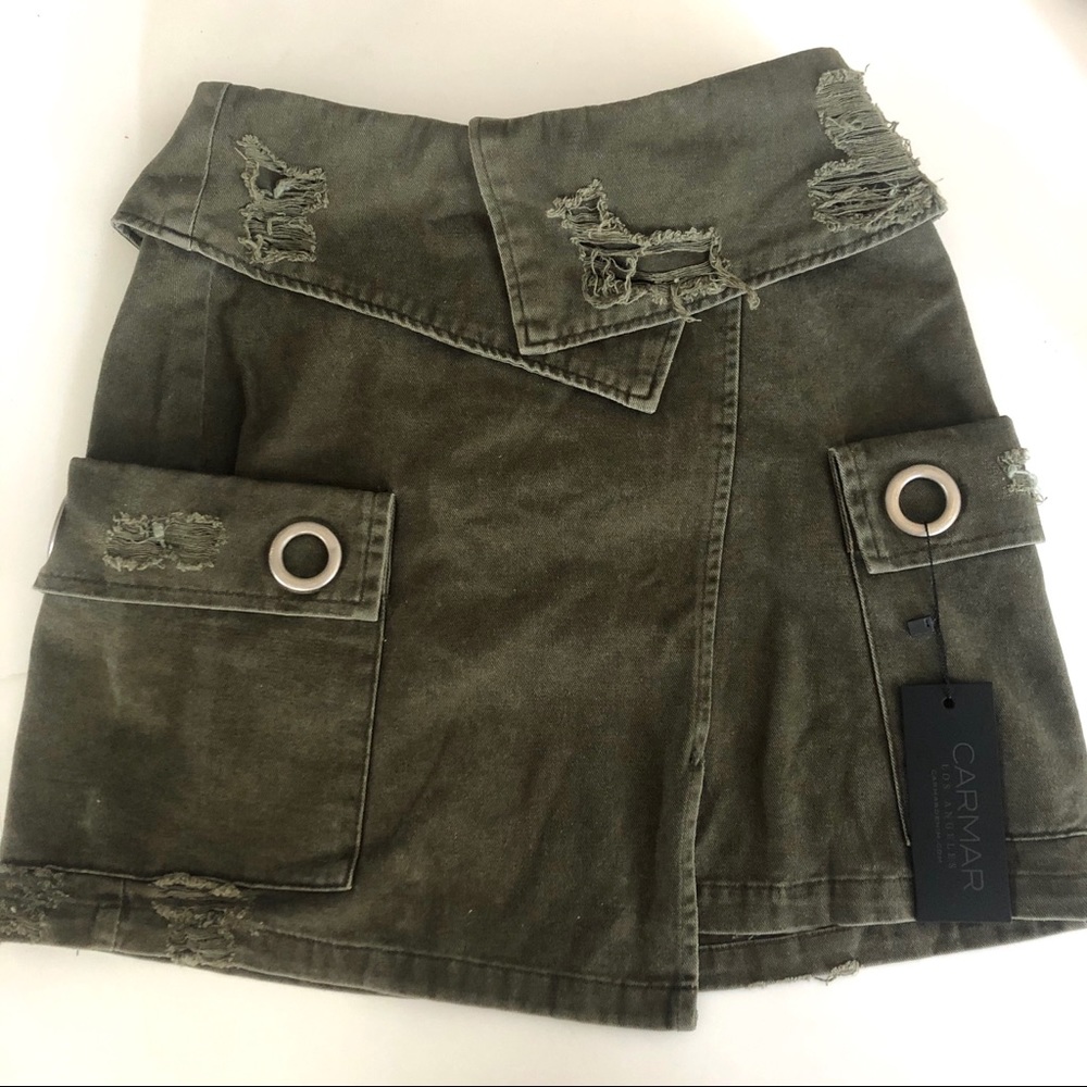 CARMAR LF DENIM SKIRT